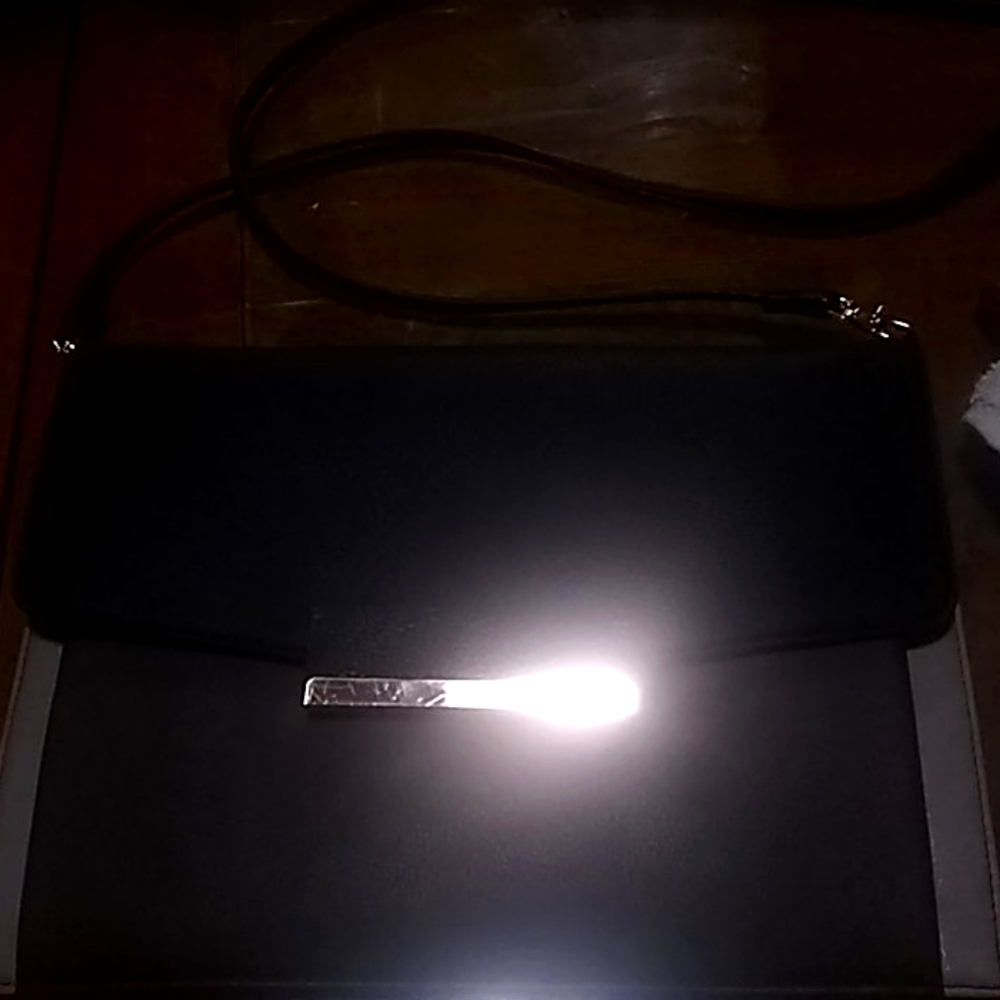 Black and Brown shoulder purse